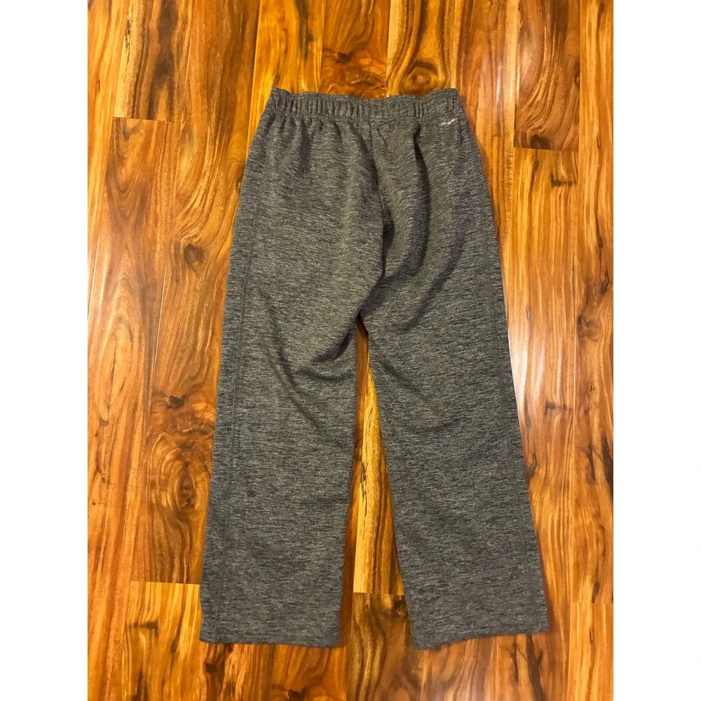 Adidas Climawarm Grey Heathered Wide Leg Sweatpants Baggy Fleece Joggers Mens M